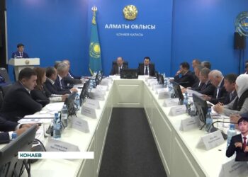 В городе Конаев прошла внеочередная 30-ая сессия маслихата Алматинской области