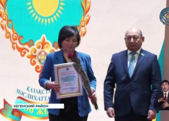 В Кегенском районе торжественно отметили 30-летие маслихатов всех уровней