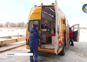 Алатау қаласының медициналық мекемесі тағы бір жедел-жәрдем көлігімен толықты