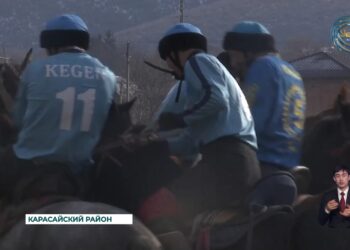 В Алматинской области стартовал чемпионат по национальным видам конного спорта среди молодёжи