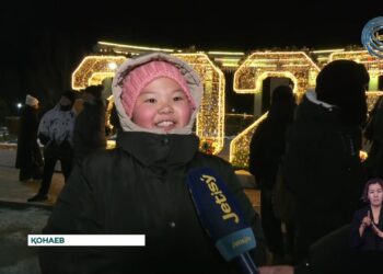 Қонаев қаласындағы бас шыршаның шамы жағылды