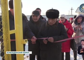 Жители села Шымыр встретят грядущий год с природным газом!