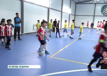 Ескелді ауданында дене шынықтыру-сауықтыру кешені ашылды