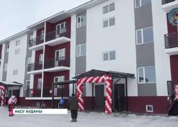 Ақсу ауданының тұрғындары баспаналы болды