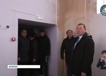 В городе Алатау ведется капитальный ремонт сразу нескольких объектов образования