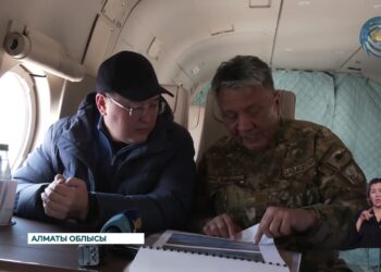 Алматы облысының әкімі қауіпті учаскелерді аралады