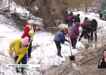 Көктем қыр астында