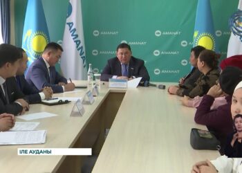 Іле ауданының әкімі жұртшылықпен кездесті