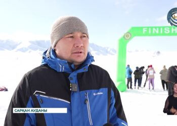 Сарқан ауданында шаңғымен жүгіруден Жетісу облысының чемпионаты өтті