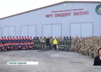 Алматы облысында жаңа өрт сөндіру бөлімі ашылды