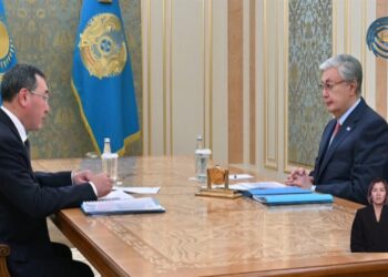 Президент Алматы облысының әкімі Марат Сұлтанғазиевті қабылдады