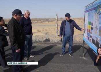 Балқаш көліне дейінгі жол толық асфальттанады
