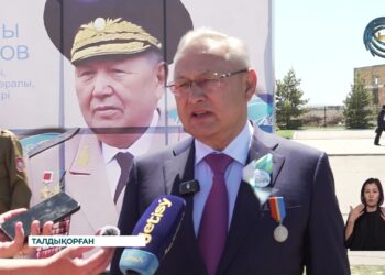 Талдықорғанда Сағадат Нұрмағамбетовтің құрметіне көше атауы берілді