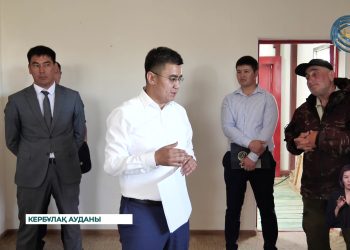 Кербұлақ ауданының әкімі Сарыбұлақ ауылдық округінің жұртшылығымен жүздесті
