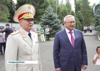 Талдықорғанда полиция күні аталып өтті