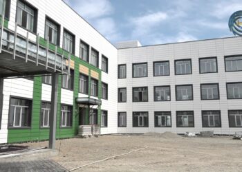 Алакөл ауданында 600 орынды мектеп салынып жатыр