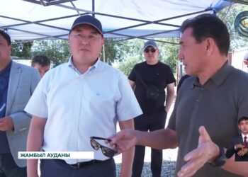 Марат Сұлтанғазиев Жамбыл ауданына арнайы іссапармен барды