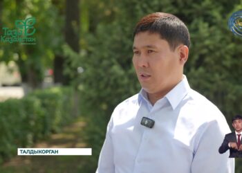 В Талдыкоргане продолжается реализация общенациональной экологической акции «Таза Қазақстан»