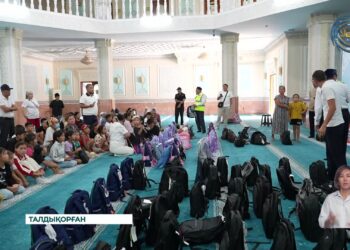 Жетісу облысында «Мектепке жол» қайырымдылық акциясы аясында 1300-ден аса балаға көмек көрсетілді