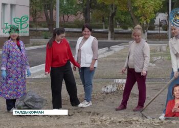 Талдықорған қаласында “Таза бейсенбі” экологиялық акциясы аясында ауқымды сенбілік өтті