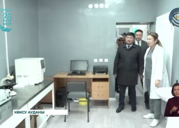 Көксу ауданындағы барлық медициналық мекемелер 100 пайыз жаңартылды