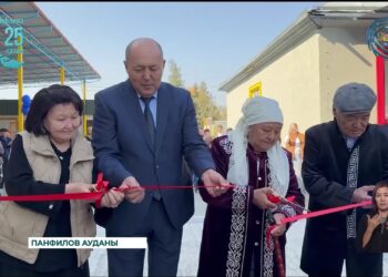 Панфилов ауданы Үлкен Шыған ауылында жаңа балабақша ашылды