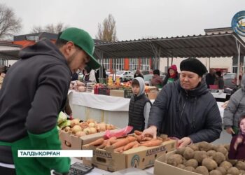 На социальном базаре состоялась очередная сельскохозяйственная ярмарка