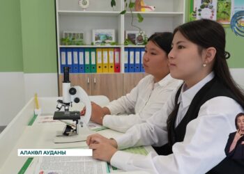 Алакөл ауданында жаңа заманауи мектеп ашылды