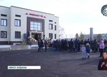 Бозтоған ауылында жаңа мәдениет үйі қолданысқа берілді