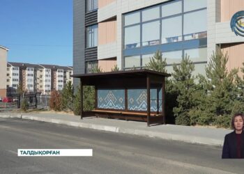 Талдықорғанда ұлттық нақышта безендірілген жаңа аялдамалар орнатылады