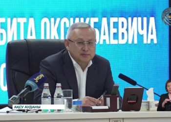 Бейбіт Исабаев Ақсу ауданына жұмыс сапарымен барды