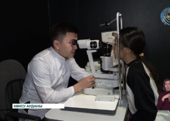 Балалар арасында көз ауруы кеңінен белең алған