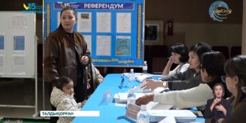Талдықорғанда республикалық референдум аяқталды