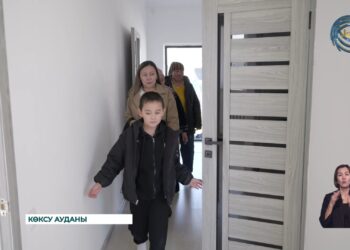 Көксу ауданында су жаңа 27 тұрғын үйдің кілті өз иелерін тапты