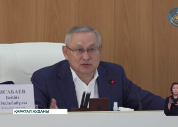 Бейбіт Исабаев Қаратал ауданы тұрғындарымен кездесті