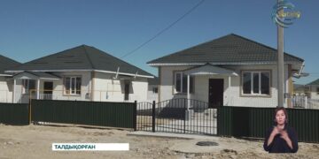 Талдықорғанда 55 отбасы баспаналы болды