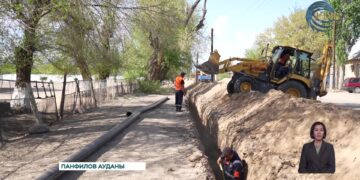 Панфилов ауданында13 елді мекен табиғи газбен қамтылады