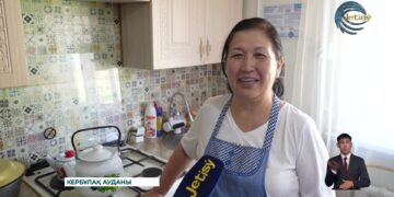 Кербұлақ ауданына газ келді