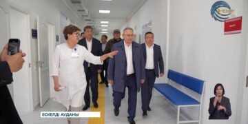 Бейбіт Исабаев Ескелді ауданына барды