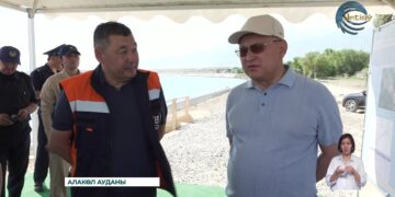 Жетісу облысының әкімі Алакөл жағалауындағы туристік нысандарды аралады