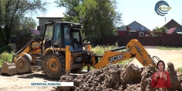 Сарыөзек ауылын орталықтандырылған су жүйесіне қосу жұмыстарының екінші кезеңі басталды