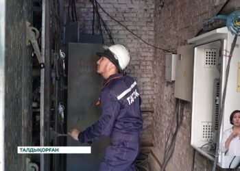 Талдықорғанда электр желілерін жаңғырту жұмыстары қарқын алды