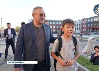 Облыс әкімі Талдықорған қаласын аралады