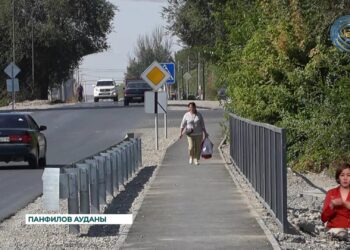 Жаркент қаласында жол инфрақұрылымын жаңарту жұмыстары жалғасуда