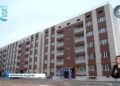Сарыөзек ауылында 60 пәтерлі тұрғын үй пайдалануға берілді