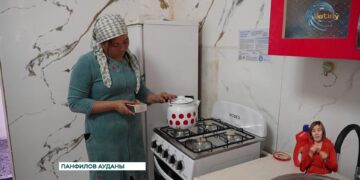 Ақарал ауылына көгілдір отын жетті